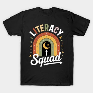 Literacy Squad Reading Teacher Interventionist Specialist3 T-Shirt